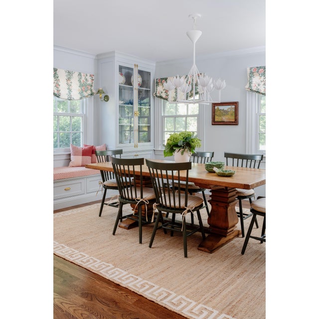 Contemporary Erin Gates by Momeni Orchard Ivory Greek Key Hand Woven Rug 5'X8' For Sale - Image 3 of 12