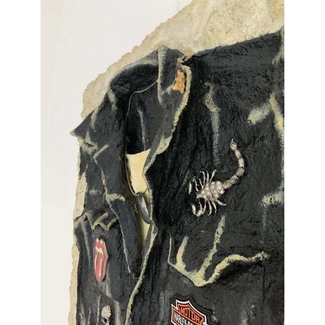 Walter Parini, Whose name is\.\.Lone Wolf, Mixed Media on Canvas with Applications, 2010 For Sale - Image 10 of 12