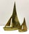 Mid Century Nautical Brass Sailboats - A Pair For Sale In Louisville - Image 6 of 6