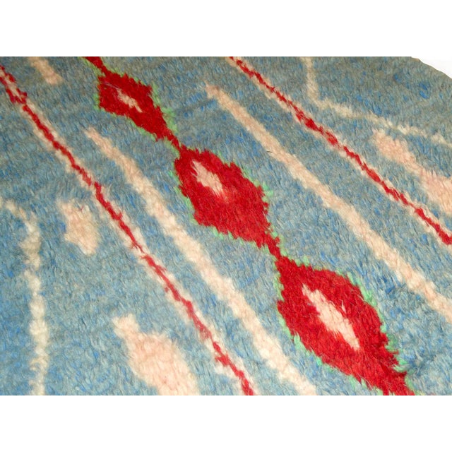 Vintage Moroccan Wool Runner 2'6 X 9'8 For Sale - Image 10 of 10