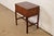 Baker Furniture Georgian Inlaid Mahogany Chest on Stand Side Table For Sale - Image 11 of 11