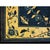 1930s 1930s Floral Inlay Antique Open Field Medallion Small Navy Chinese Peking Rug For Sale - Image 5 of 9