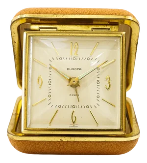 Travel Alarm Clock from Europa, 1950s