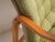 Vintage Lounge Chair in Green For Sale - Image 4 of 8