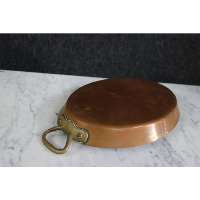 Copper Gratin Pan W/ Handles For Sale In Philadelphia - Image 6 of 7