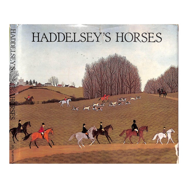 "Haddelsey's Horses" 1978 Silver, Caroline [Text By] W/ Original Remarque Horse Drawing For Sale