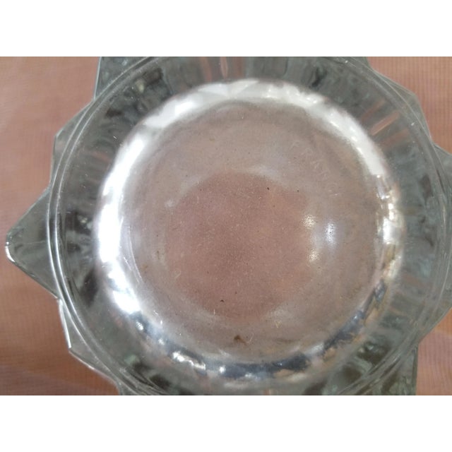 Glass Late 20th Century French Crystal Vase For Sale - Image 7 of 7