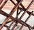 Chinoiserie Vintage Hollywood Regency / Chinoiserie Burnt Bamboo & Rattan Wine Rack For Sale - Image 3 of 11