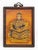 Glass Pair of Chinese Ancestor Portraits Reverse Glass Paintings For Sale - Image 7 of 12