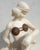 19th Century Art Nouveau Carved Alabaster and Bronze Dancer, 1890s For Sale - Image 5 of 18