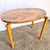 Brown Mid Century Modern Oval Burlwood Laminate Nesting Tables For Sale - Image 8 of 10