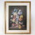 Vintage Floral Still Life Painting With Iris Roses and Camellias in Ornate Gold Frame For Sale - Image 11 of 11