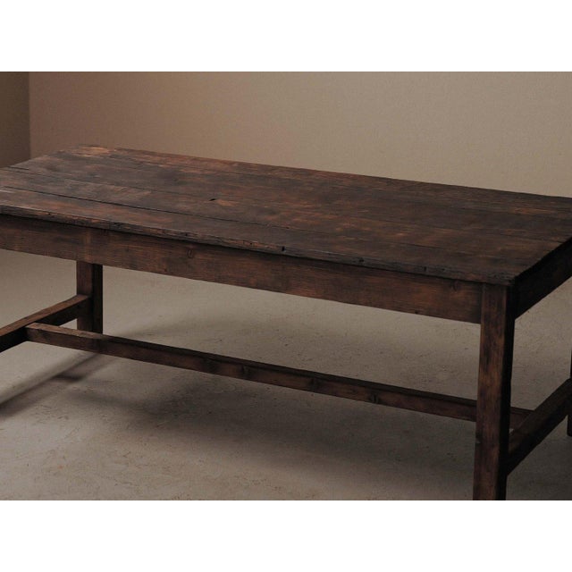 French Farmhouse Table in Pine, 1900 For Sale - Image 6 of 18