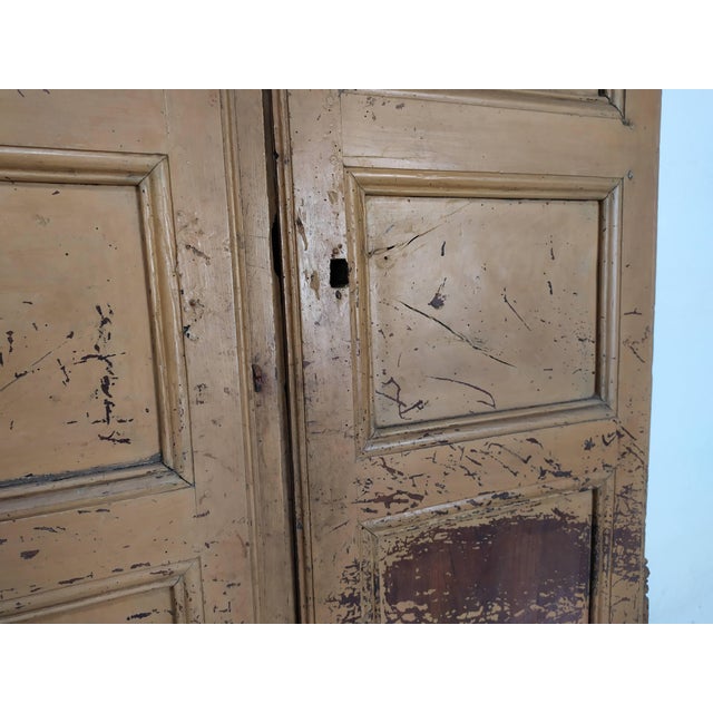 Wood Louis XV Closet Doors, Set of 2 For Sale - Image 7 of 14