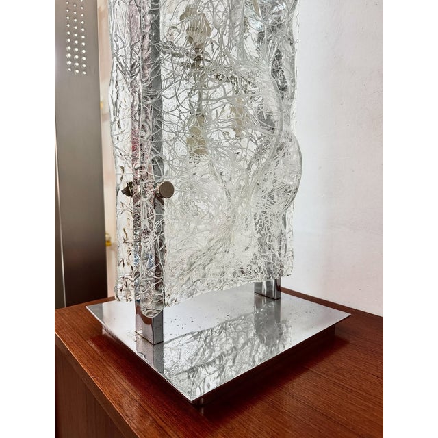 Sculptural Lamp by Toni Zuccheri for Mazzega, 1970s For Sale - Image 4 of 14