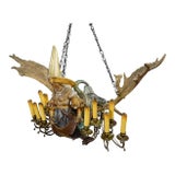 Antique Lusterweibchen of a Patrician Lady as a Mermaid Ca. 1880 For Sale