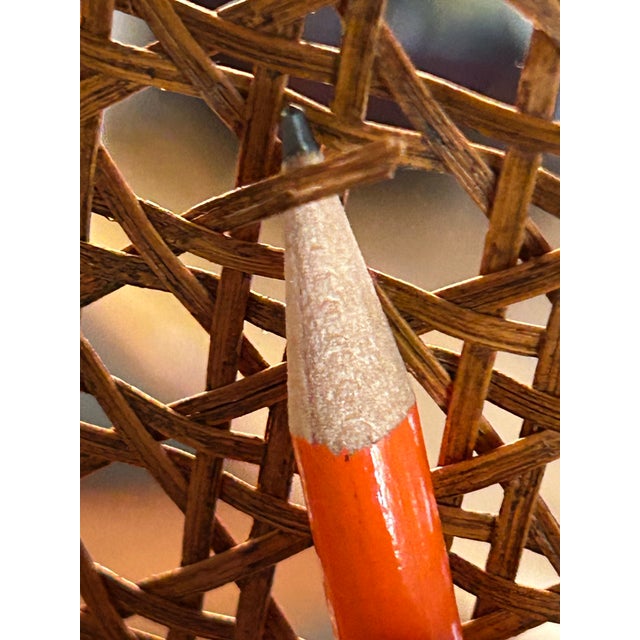 Early 20th Century Louis XV French Style Fauteuil With Caned Back and Down Cushion For Sale - Image 11 of 12