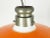 Mid-Century Modern Orange Murano Glass Pendant Lamp by Alessandro Pianon for Vistosi, 1961 For Sale - Image 3 of 13