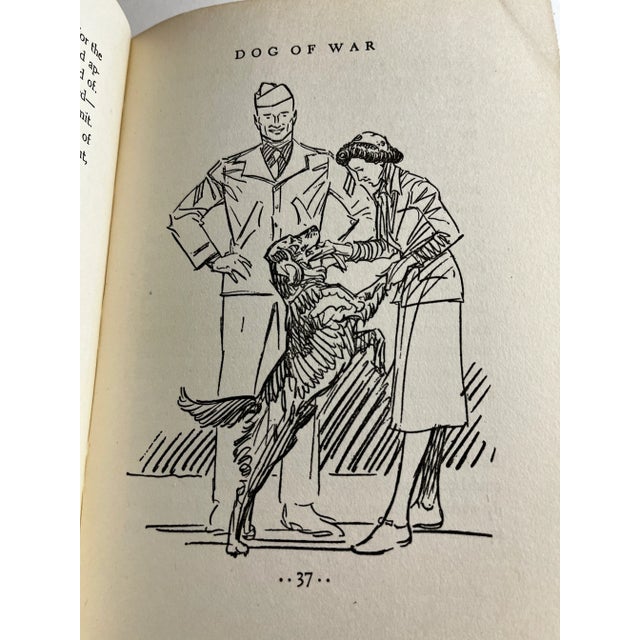 1944 Dog of War Fairfax Downey Book For Sale - Image 9 of 11