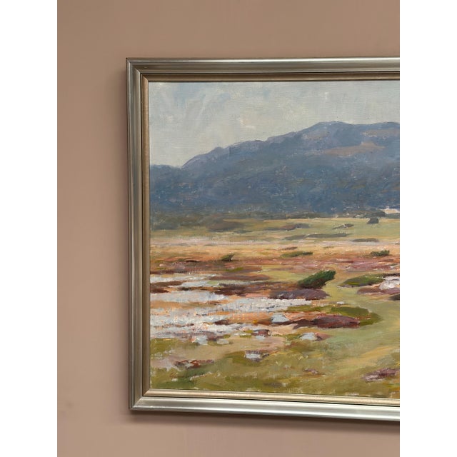 Gunnar Wallentin, Landscape, 1960s, Oil on Canvas, Framed For Sale - Image 11 of 18