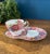 Vintage English Bone China Floral Tennis Set /Snack Set - 16 pcs For Sale - Image 13 of 18
