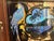 Wood Vintage Brazilian Tray With Butterfly Wing Mosaic and Parrots For Sale - Image 7 of 9