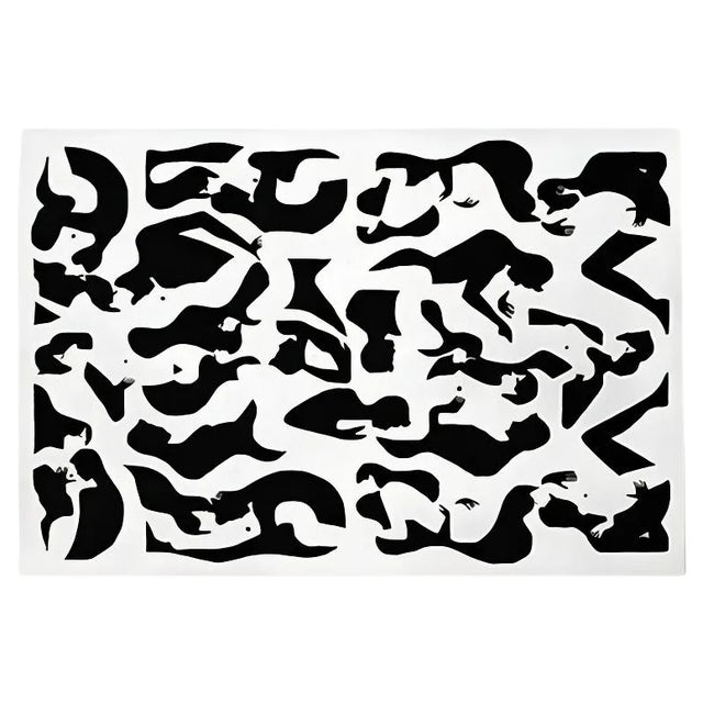 Wool Orgie Rug by Malika Favre For Sale