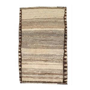 Abstract Persian Gabbeh Carpet, 3'11'' X 6'4''