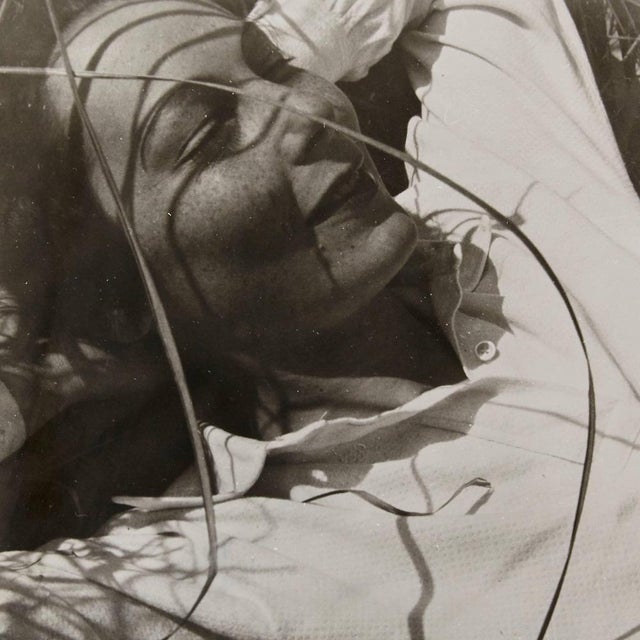 Portrait of Ellen Frank photographed by László Moholy-Nagy, 1929. A posthumous print from the original negative, circa...