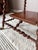 Antique Solid Wood Barley Twist Lamp Side/Table With Claw Feet After Merklen Furniture Company For Sale In Houston - Image 6 of 12