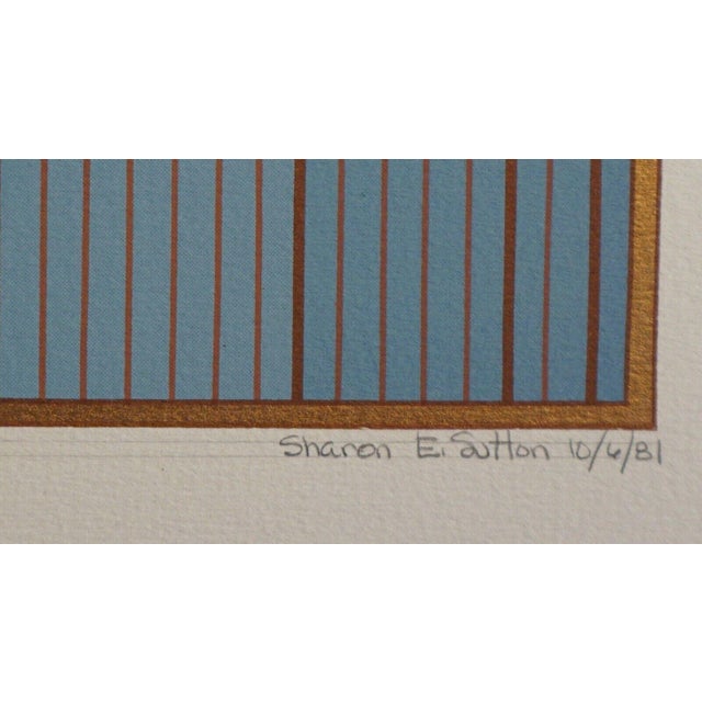 Artist: Sharon Sutton Title: I am Here in The World Medium: Screenprint Signed: Hand Signed Edition: From the edition of...