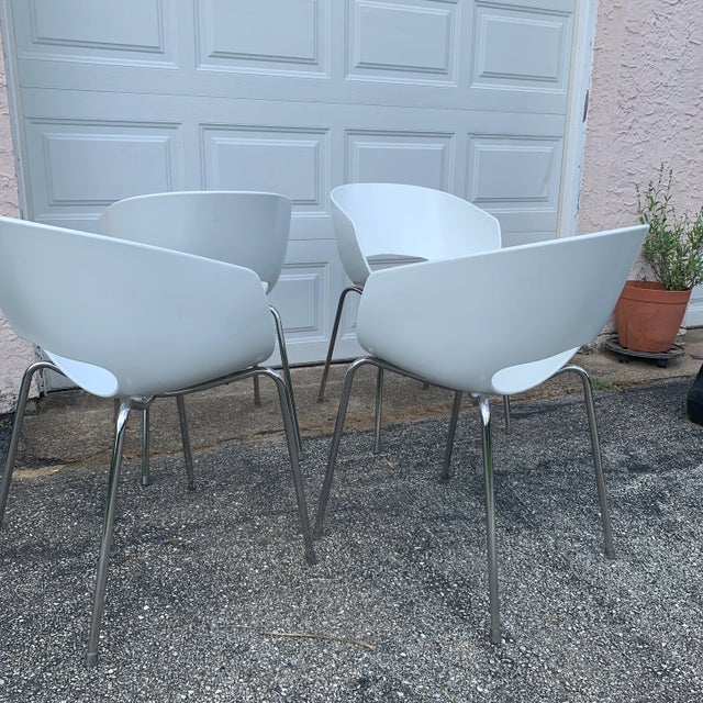 1970s Vintage Sintesi of Italy Large Orbit Chairs - Set of 4