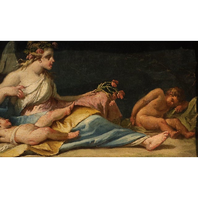 Gaspare Diziani, Allegory of the Night, 1740, Oil on Canvas For Sale - Image 7 of 12