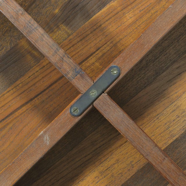 Swedish Solid Teak Flip-Top Tables in the Manner of Jens Quistgaard For Sale - Image 9 of 10