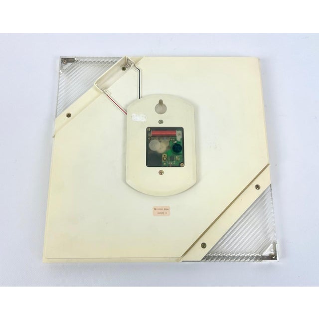 Japanese Postmodern Citizen Wall Clock, 1980s For Sale - Image 4 of 8