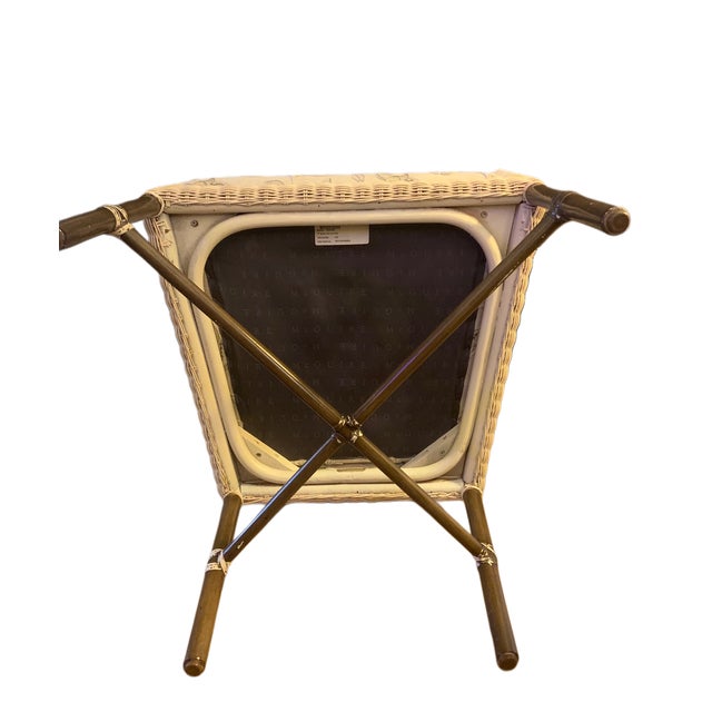 McGuire Woven Bamboo Rattan and Hardwood Armchairs (Pair) For Sale - Image 12 of 18