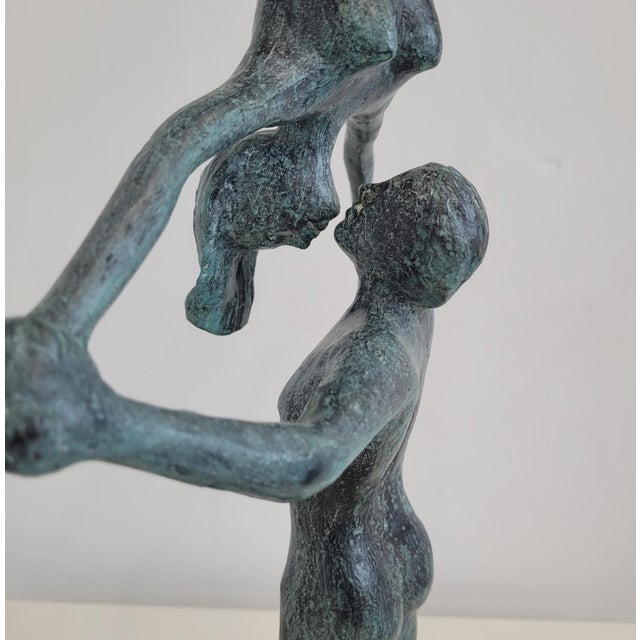 Early 21st Century Antonio Giancaterino, Amanti, Bronze For Sale - Image 5 of 13