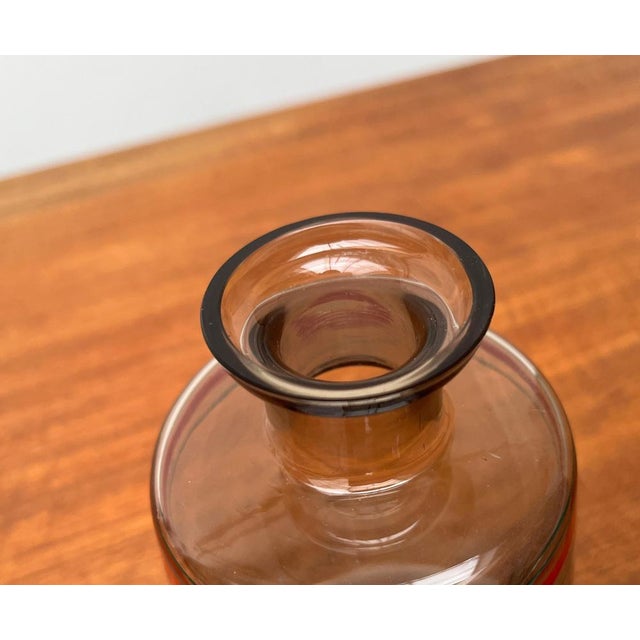 Mid-Century German Glass Carafe, 1960s For Sale - Image 10 of 18