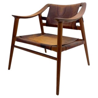 Bambi Armchair attributed to Rolf Rastas & Adolf Relling for Gustav Bahus, 1940s For Sale