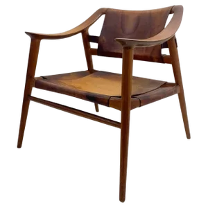 Bambi Armchair attributed to Rolf Rastas & Adolf Relling for Gustav Bahus, 1940s