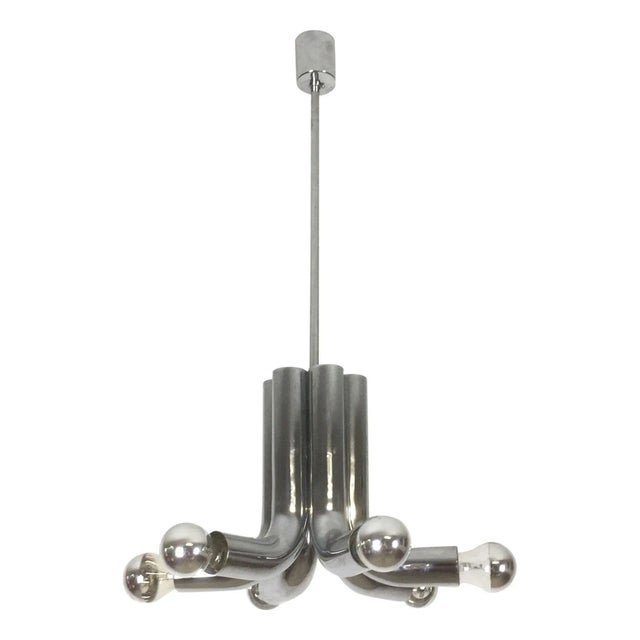 Modernist German Sputnik Hanging Light from Cosack Lights, 1960s For Sale - Image 10 of 10