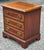 Dixie George III Style Crossbanded Mahogany Bed Side Chest of Drawers For Sale In Washington DC - Image 6 of 10