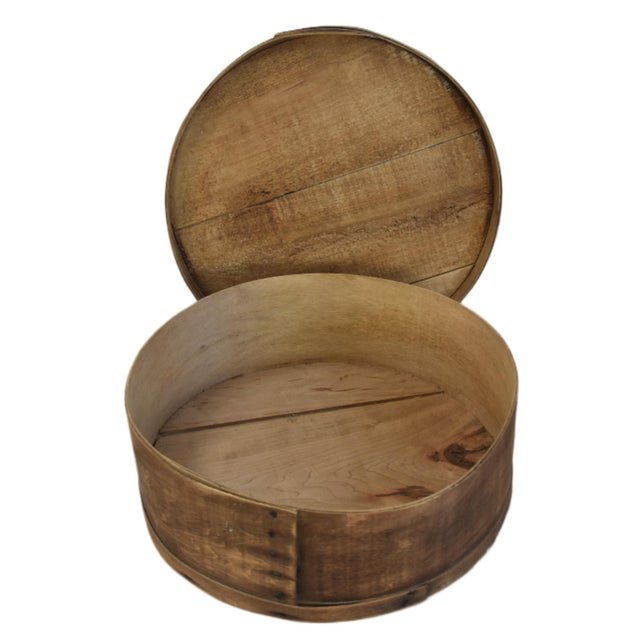 Rustic Primitive Vintage Bentwood Storage Boxes, Set of 3 For Sale - Image 4 of 5