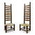 Tall Ladderback Chairs, 1960s, Set of 2 For Sale - Image 12 of 13