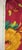 Coastal Designers Guild Kasuti Fabric | Discontinued Bold Red Floral Cotton | 4.4 Yds For Sale - Image 3 of 6
