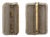 Curved Grey Ribbed Murano Glass and Brass Wall Sconces, 2000, Set of 2 For Sale