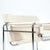 White Mid-Century B3 Wassily Armchair in White Teddy Fabric by Marcel Brauer, Italy, 1990s For Sale - Image 8 of 11
