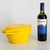 Metal Mid 20th Century Enamel on Cast Iron Dutch Oven Designed by Michael Lax for Copco, 2 Piece Set For Sale - Image 7 of 12