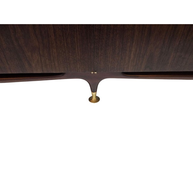 Mid-Century Modern 1950s Oversized Credenza For Sale - Image 3 of 18