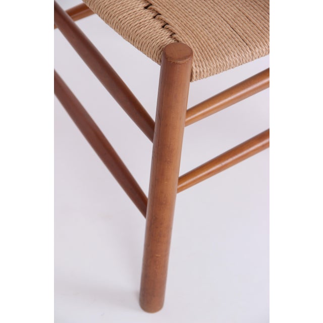 Beige Church Chairs by Kaare Klint for Fritz Hansen, 1940s, Set of 6 For Sale - Image 8 of 13